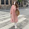 Double-sided Cashmere Coat Women's Autumn and Winter New Korean Version of Loose Medium and Long Hepburn Wool Coat
