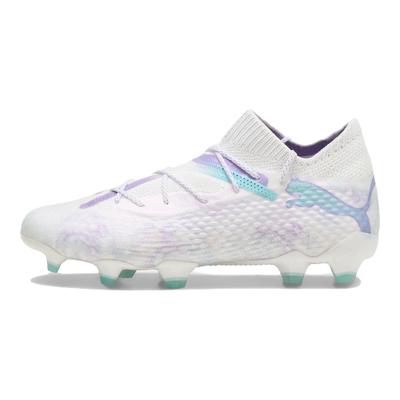 Future Ultimate 7 FG AG Brilliance Pack Scarpe da Ginnastica da Donna Bianco Nero Primavera-Lavanda 108182-01