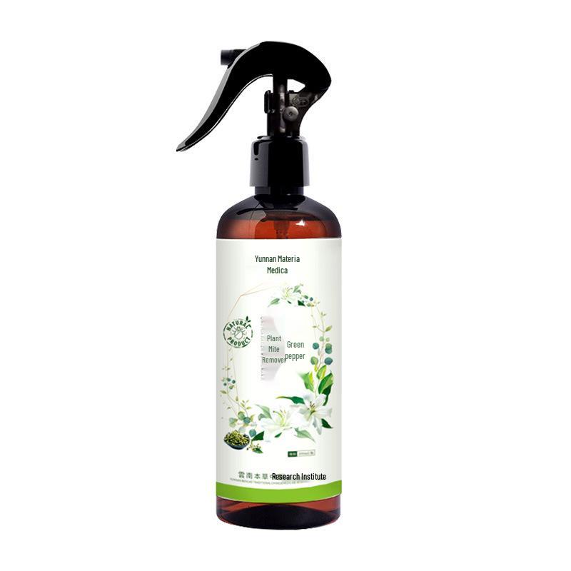 Yunnan Herbal Anti-Mite Spray with Sichuan Pepper - No-Wash Disinfectant for Home and Dorm Use.