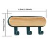 Hat Scarf Storage Organizer Wood Key Holder Strong Key Ring Rack Phone Hooks Clerk Housekeeper Decorative Wall Mounted Hangers