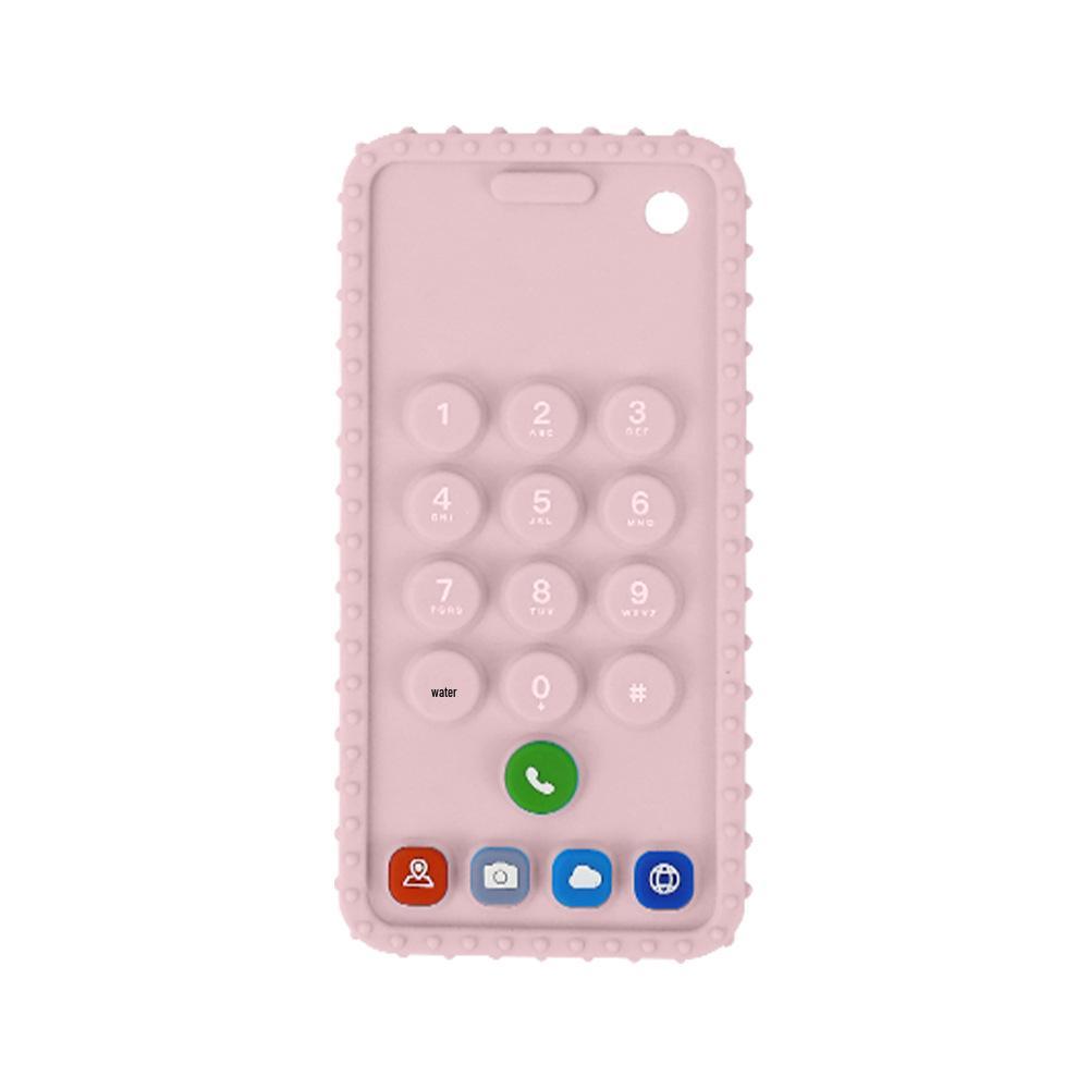 Silicone Teether Remote Control Toy for Babies 6+ Months