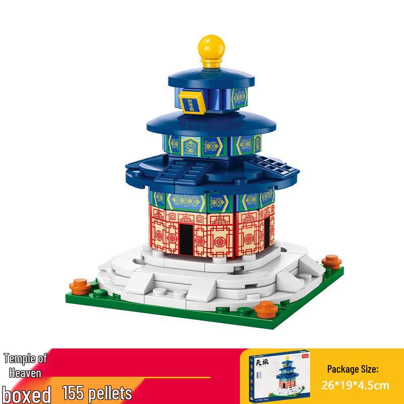 Lego-Compatible Street View Snack Street Mini City Building Toys for Kids - Creative Gifts for Boys & Girls