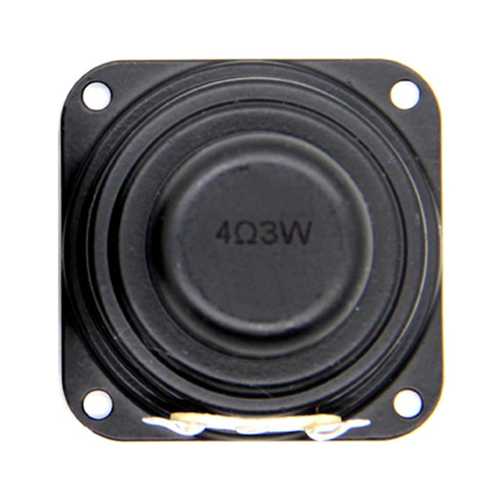 

Versatile 40mm 3W Speaker Unit Internal Magnetic Loudspeaker Powerful & Compact Speaker Works with Most Devices Durable