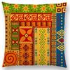 Newest African Animal Symbol Block Pillow Case Boho Geometric Floral Pattern Paisley Mandela Flowers Cushion Cover