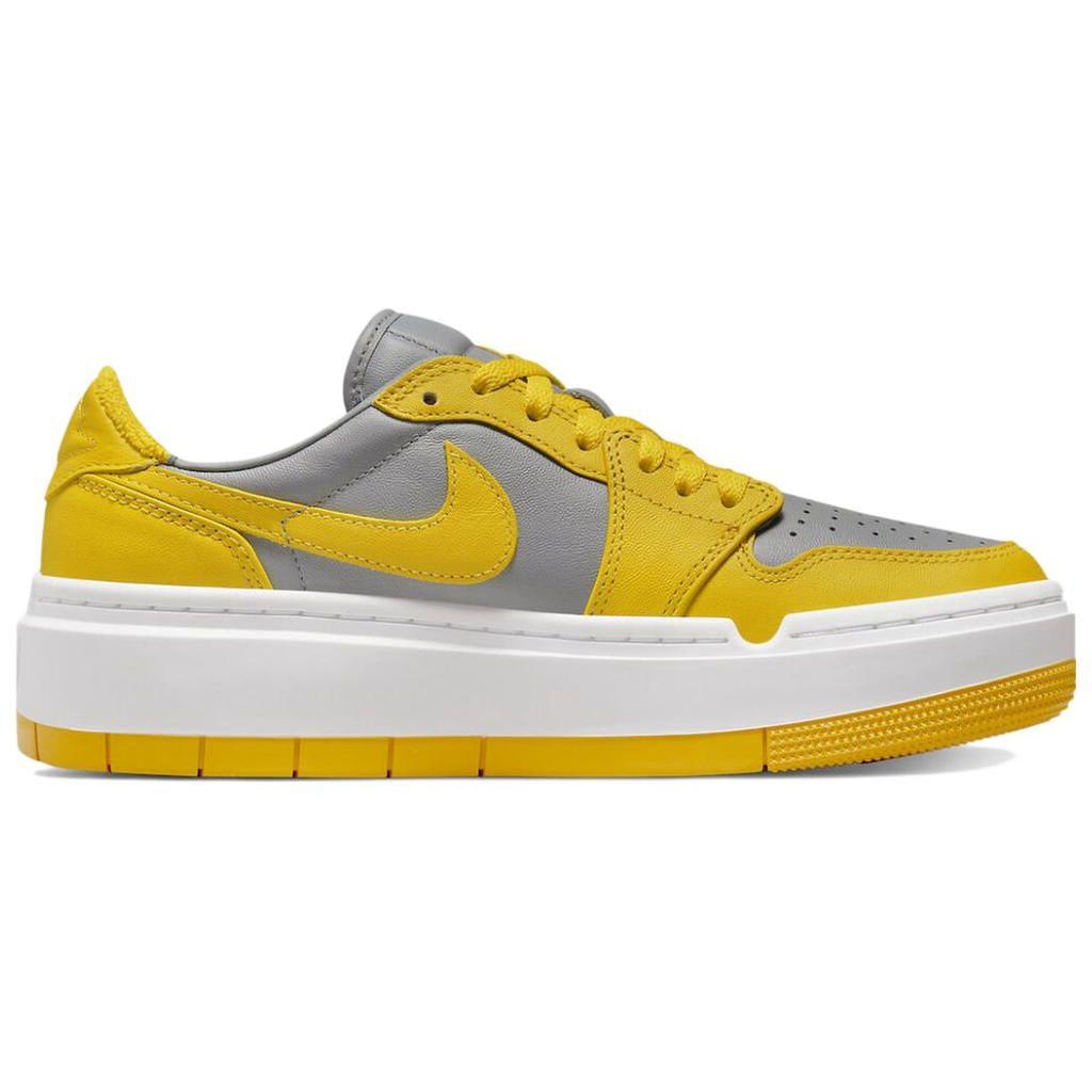 Air Jordan 1 Elevate Low Cement Grey Varsity Maize Γυναικεία Αθλητικά Παπούτσια DH7004-017