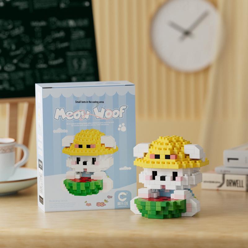 LEGO-Compatible Mini Building Blocks: Cartoon Figurines & Educational Toys