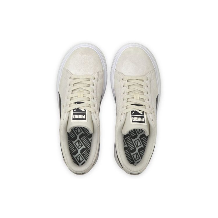 PUMA Suede Platform Unisex Sneakers Beige Black 380686-01