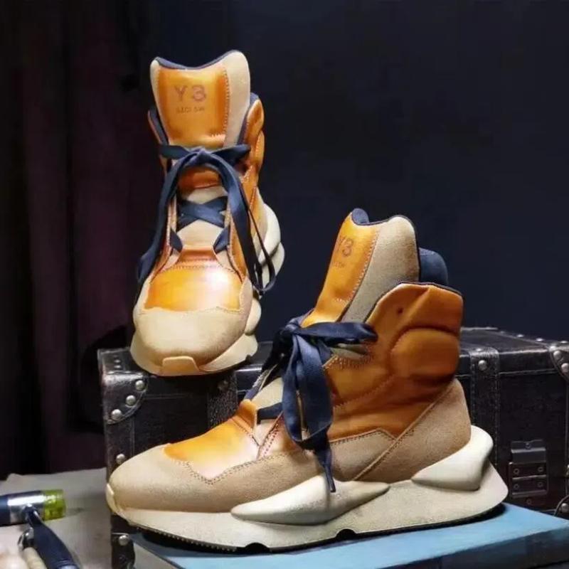Y3kAIWA Neues Design Herren Freizeitschuhe Atmungsaktives Mesh Sportschuhe Dicke Sohle Damen Sneaker Zapatillas Luxusschuhe