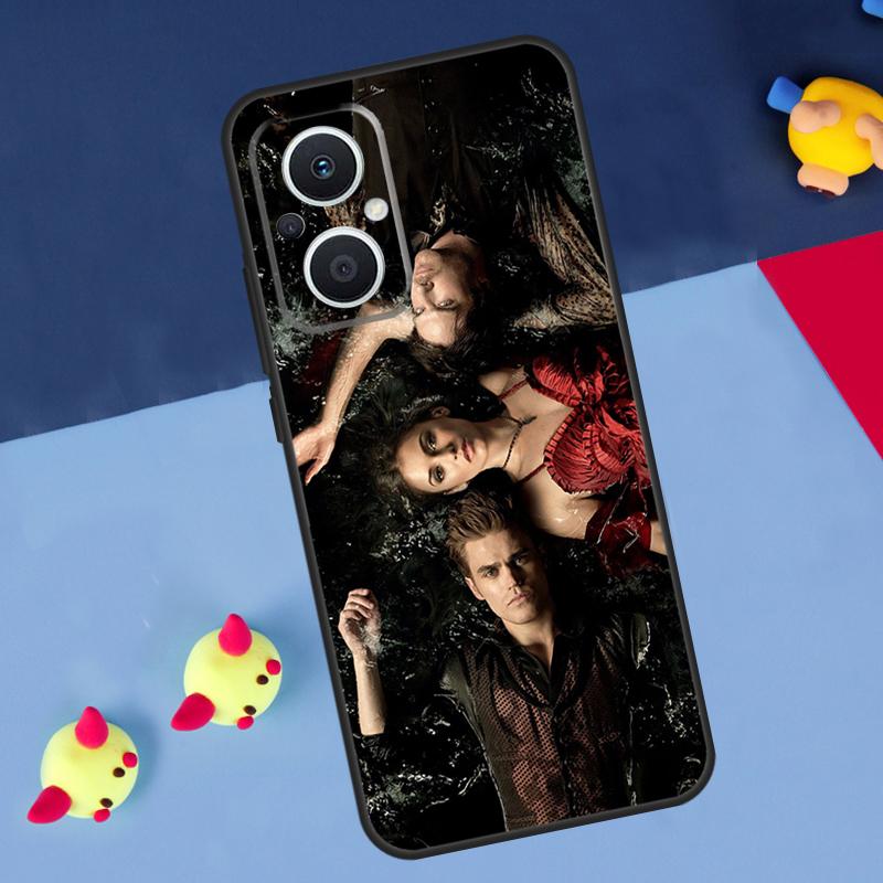Stefan And Damon the Vampire Diaries For OPPO Reno 12F 13F 14F 11F 10 11 12 13 14 Pro 8T 7 8 Lite OPPO Find X9 X8 X6 X5 Pro Case