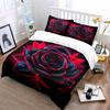 Elegant Rose Design Gift Set Kid'S And Adults' Bedroom Decor, Exquisite Three-Piece Bedding Set Gift