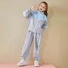 Hello Kitty Girls' Sports Suit 2025 New Casual Children's Spring Outfit Stylish Big Girl Clothes Trendy