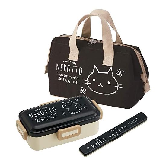 Skater Chopsticks and Chopstick Case Set, 18cm, Silver Ion Ag+ Antibacterial, Nekotto, Made In Japan