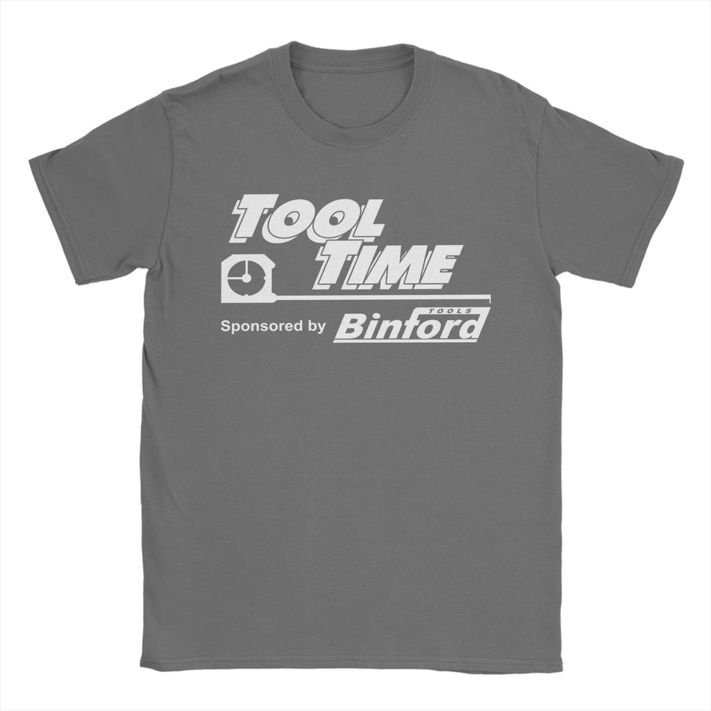 Magliette da Uomo Tool Time sponsorizzate da Binford Tools Show TV Ristrutturazioni Casa Top in Cotone Maglietta Vintage Maglietta Taglie Forti