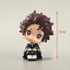 Cute Q-version PVC Figure Demon Slayer Kamado Tanjirou Kamado Nezuko Anime Model Toy Collectible Doll Gift Birthday Souvenir