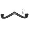 VEVOR LAT Pulldown Attachment, Cable Machine Rowing V-bar Attachment, Tricep Pull Down Bar, Back Strength Training Rubber Coated Handle Grip
