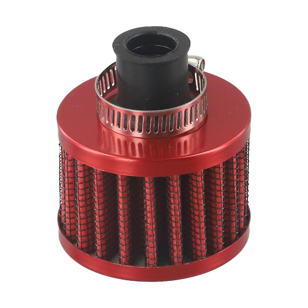 Excellent Breathability Air Filter for Car Motorcycle Quad Bike 12MM Round Crank Case EngIne Breather Oil Air Filter