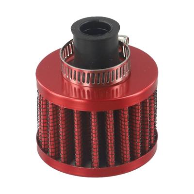 Hervorragende Atmungsaktivität Luftfilter für Auto Motorrad Quad Bike 12MM Runde Kurbelgehäuse Motor Entlüftung Öl Luftfilter