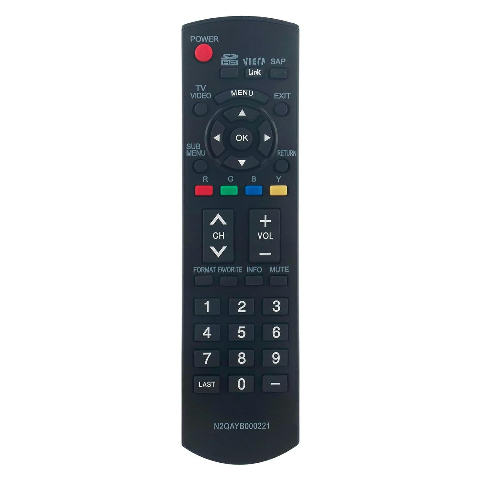 

N2QAYB000221 For Panasonic TV Remote Control Replacement 1-10m Range Wireless Controller A