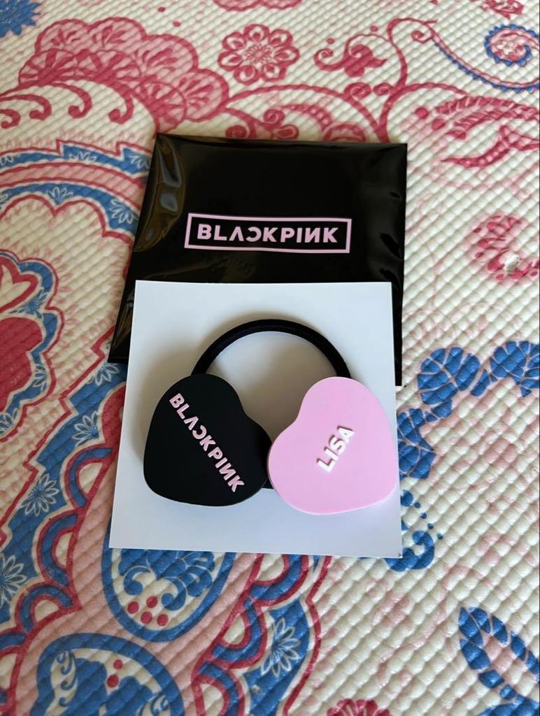 [USED] BLACKPINK Official Light Stick Ver.2 + LiSA Hair Tie