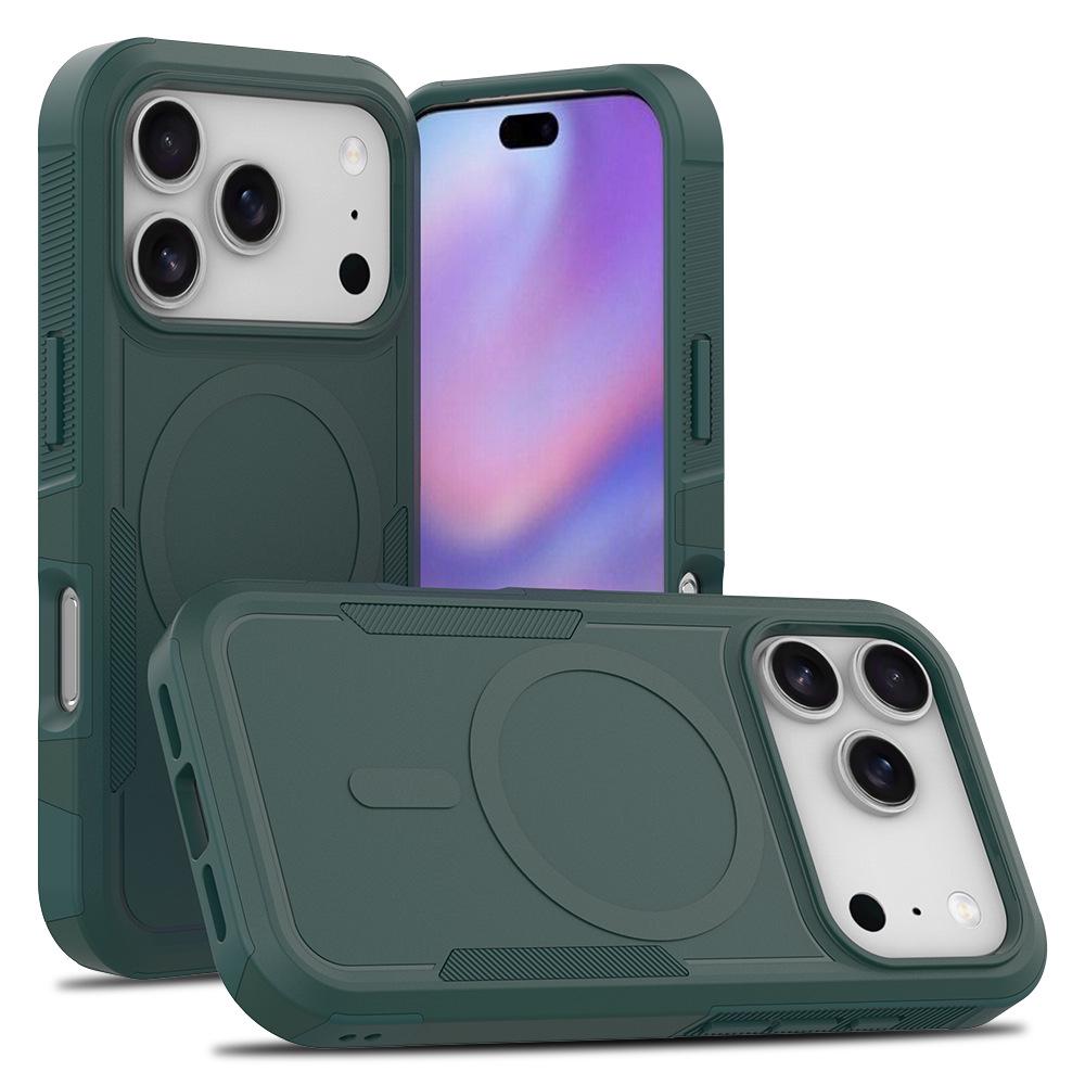 Apple 17 Pro Dual-Layer Military-Grade Drop-Proof Phone Case