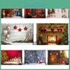 Fundo Leve de Vinil para Fotografia de Natal para Sessões de Natal em Estúdio