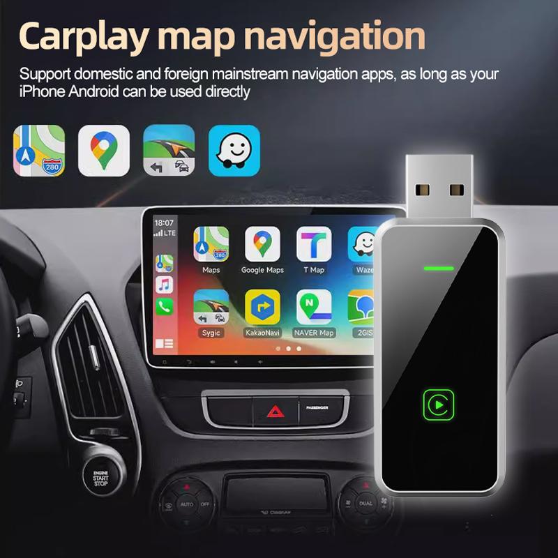 Carplay Wireless Adapter Android Auto 2in 1 Smart Dongle 2025 5G WIFI For iphone Android Phone For BMW X1 X3 X4 X5 X6