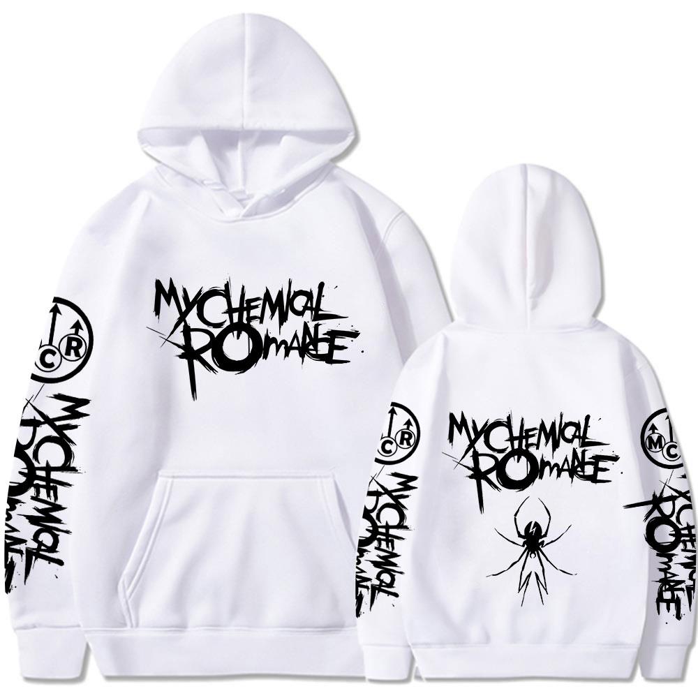 My Chemical Romance Rock Band Hoodies Black Parade Punk Emo Hooded Sweatshirt Men Women Fashion Vintage Vintage Hip Hop Pullover