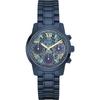 Mini Sunrise Blue Stainless Steel Ladies Quartz Watch W0448L10