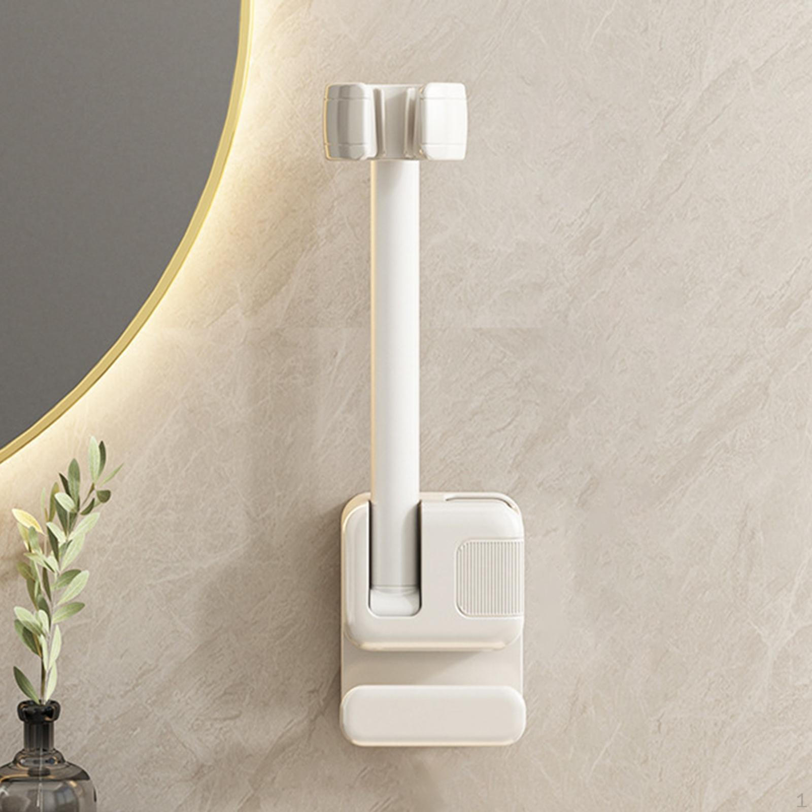 

Держатель для фена «свободные руки», настенный органайзер для дома и салона белый