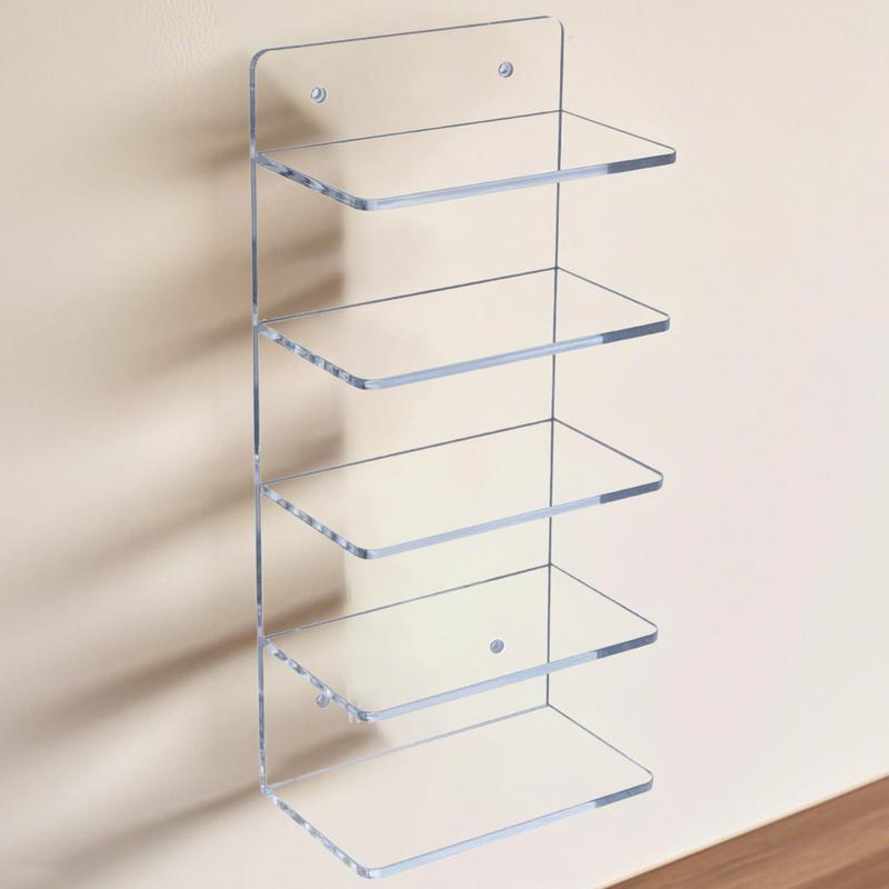 Sonnenbrillenständer Brillen-Displayständer Halter Aufbewahrungs-Organizer für 5-stöckige Brillen Acryl Schmuck Brillen-Display Heimdekoration