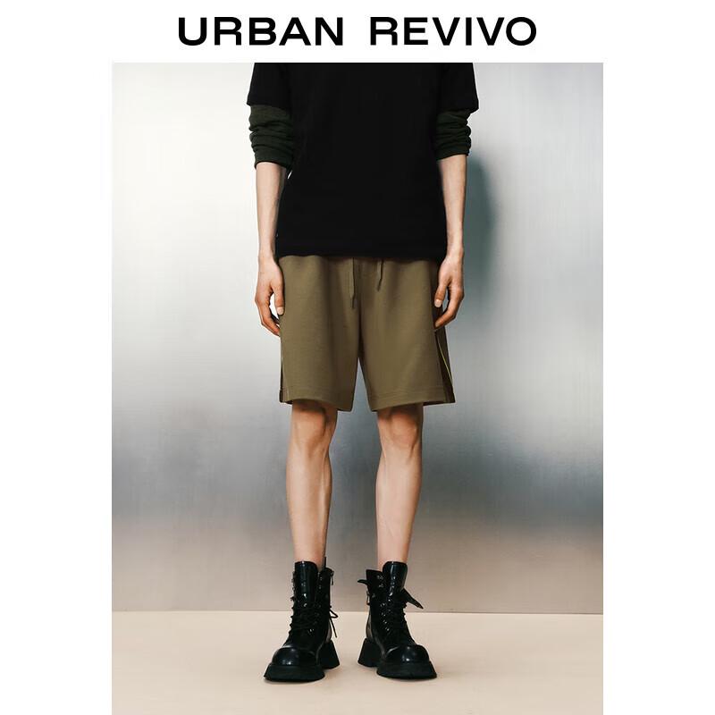 UR Men s Fashion Color Block Drawstring Shorts 30