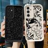 Soft Shell Case for Samsung Galaxy A23 A12 A34 A14 A26 A22 A36 A33 A16 A24 A13 A56 A32 Cartoon Character Graffiti