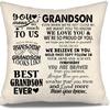 To My Bonus Daughter Gift Ideas Throw Pillow Covers for Bonus Daughter from Bonus Mom Bonus Dad Birthday Graduation Thanksgiving