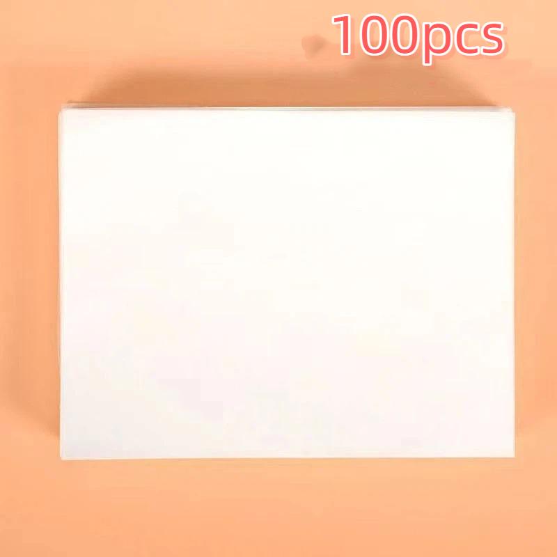 200Pcs Air Fryer Parchment Paper Burger Dessert Sandwich Wrapping Brown Wax Paper Kitchen Oven Paper