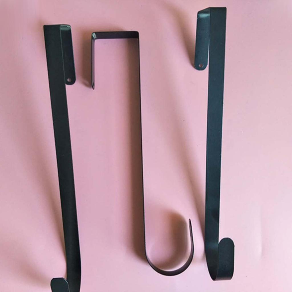 Wreath Hanger Hook Metal Door Hook Hangers Coat Bag Organization for Handbag Belt Necktie Organizer