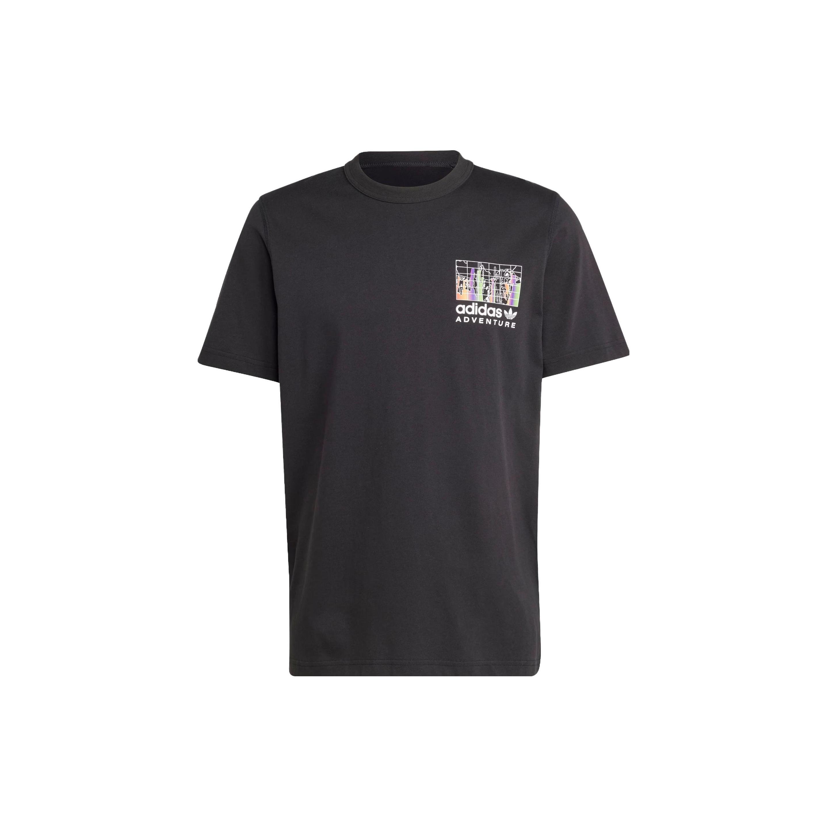 adidas Adventure DTC Graphic T-Shirts Asia Sizing  Black  Men s IL5171 XL
