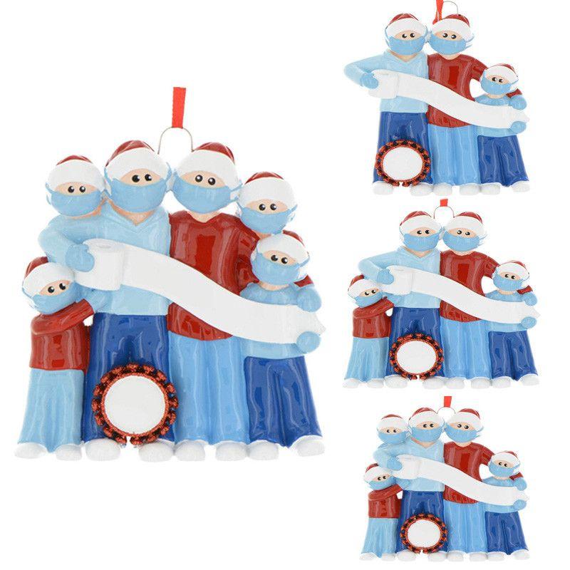 Diy Family Name Personalized 2020 Christmas Tree Hanging Ornament For Unique Holiday Decor