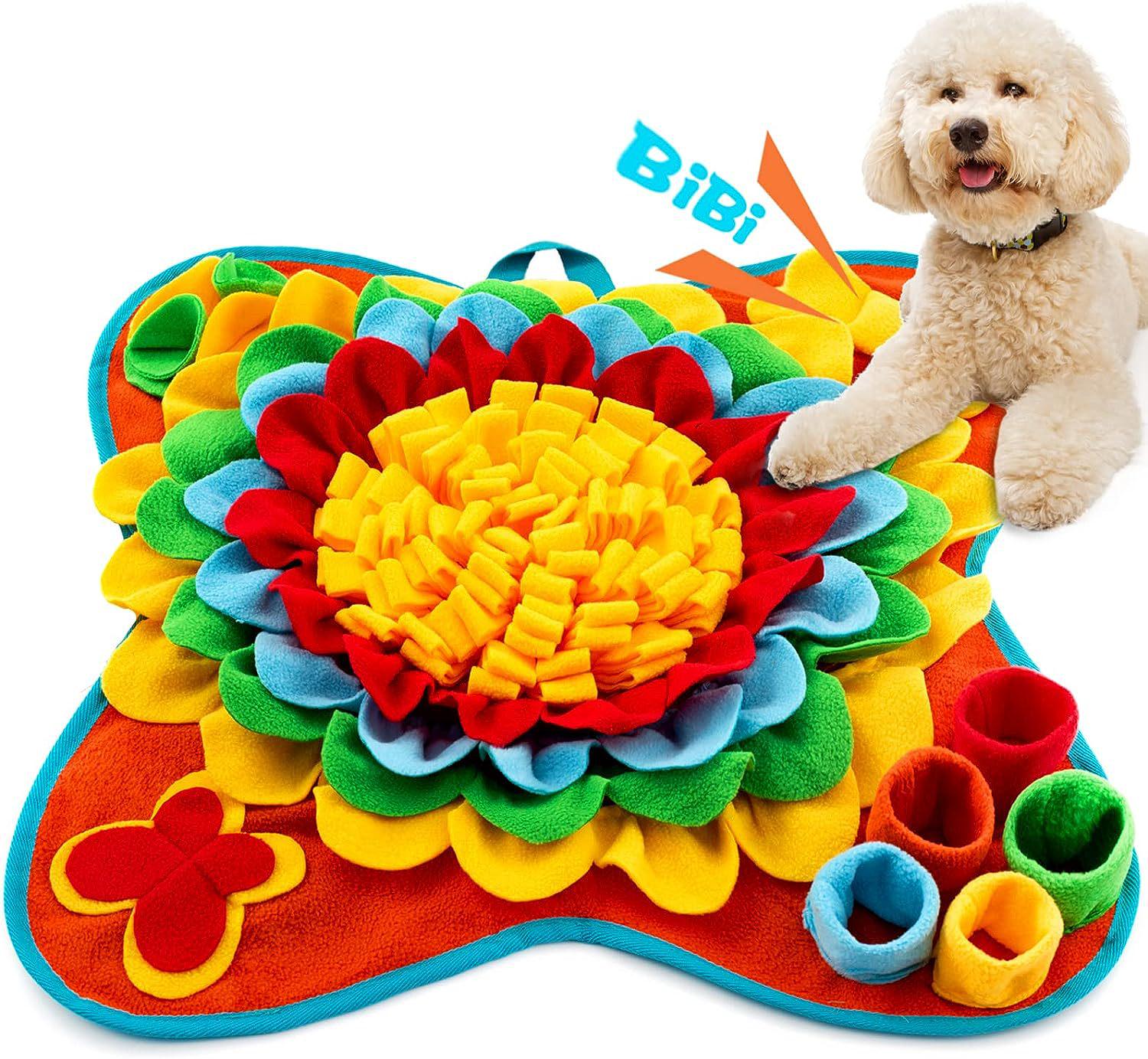 

Pet Snuffle Mat: Energy-Burning, Slow-Feed Toy for Dogs 50x50 CM