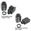 3 Cores Two Channel 6.35mm Microphones Connectors With 7Pin Design For High Fidelitys Signal Transmission