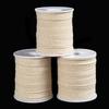 50/61 Meter Cotton Candle Wick 21-45 Thread Low Smoke ECO-friendly Wicks DIY Whole Roll Roller Degreased Cotton Candle Wick