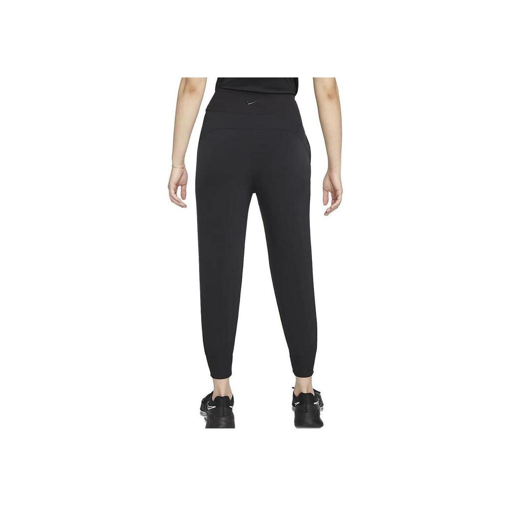 Nike Pantaloni Jogger Monocolore con Stampa Logo Donna Pantaloni Neri DV9454-010