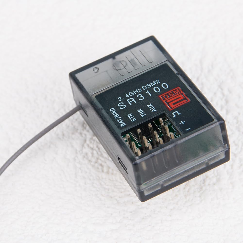 1PCS SR3100 DSM2 Surface Receiver 2.4GHz 3 Channel Modulation for Spektrum DX3R DX2E X3E DX4C Transmitter