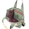 Misope Nylon Kimono CrossBody Bag B 7379 Bk