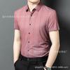 Short Sleeve Shirt Men's Summer Middle-Aged & Young Fashion Casual