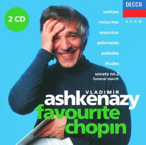 CD VLADIMIR ASHKENAZY  Favourite Chopin 4363892 decca 1992 USA  Cana Classical Used