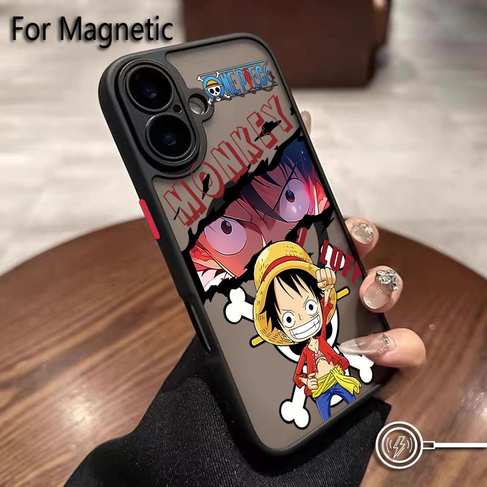 

Anime Ones Pieces Luffys Zoros Phone Case For Samsung Galaxy S25 S24 S23 S22 S21 S20 FE Plus Ultra 5G Matte Magnetic Samsung S20 FE