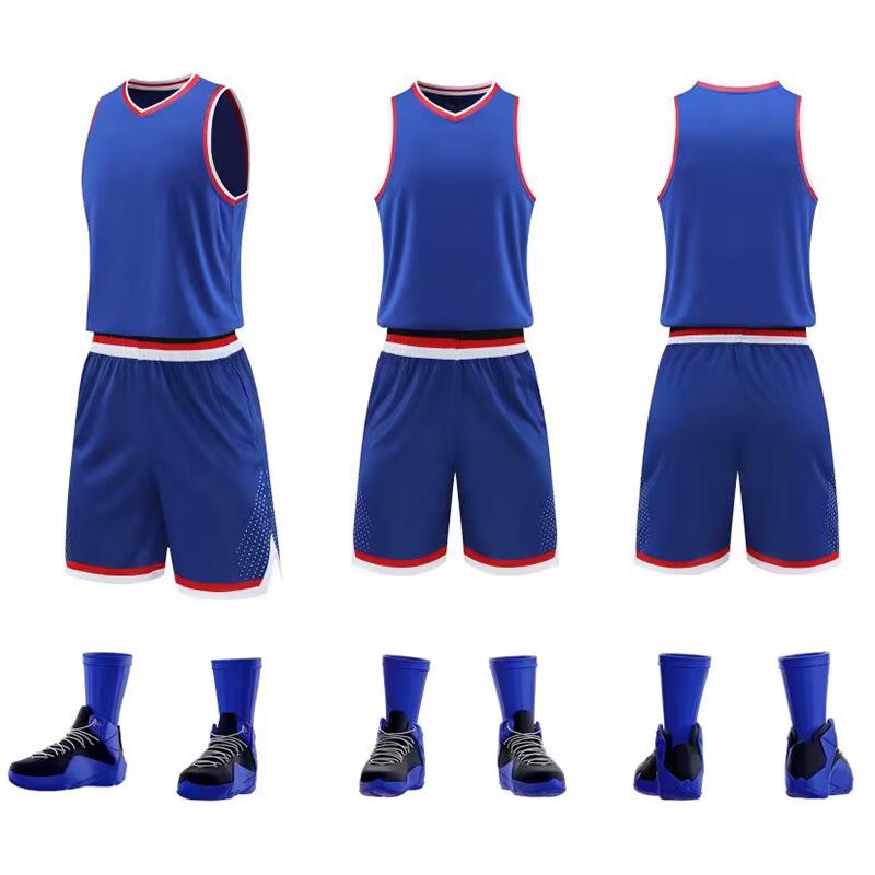 Men's Adult Basketball Uniform Set - Sports Training & Competition Jerseys