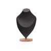 Velvet Jewelry Storage Rack Wooden Neck Display Props High Quality Display Model  Necklace