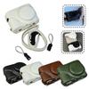 For Lumix Tz99/Zs99 PU Leather Protective Case TraveL Camera Bag Camera Foreskin Cover Protective Cover Base Perforated Shell