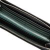 Long Wallet Buffalo Leather NH0809 Stitch 15301 [Kitamura] Men's Black/Green [Black]